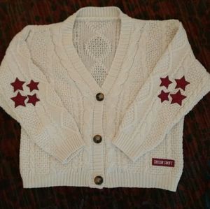 NWT Taylor Swift Red Cardigan XS/S (oversized)